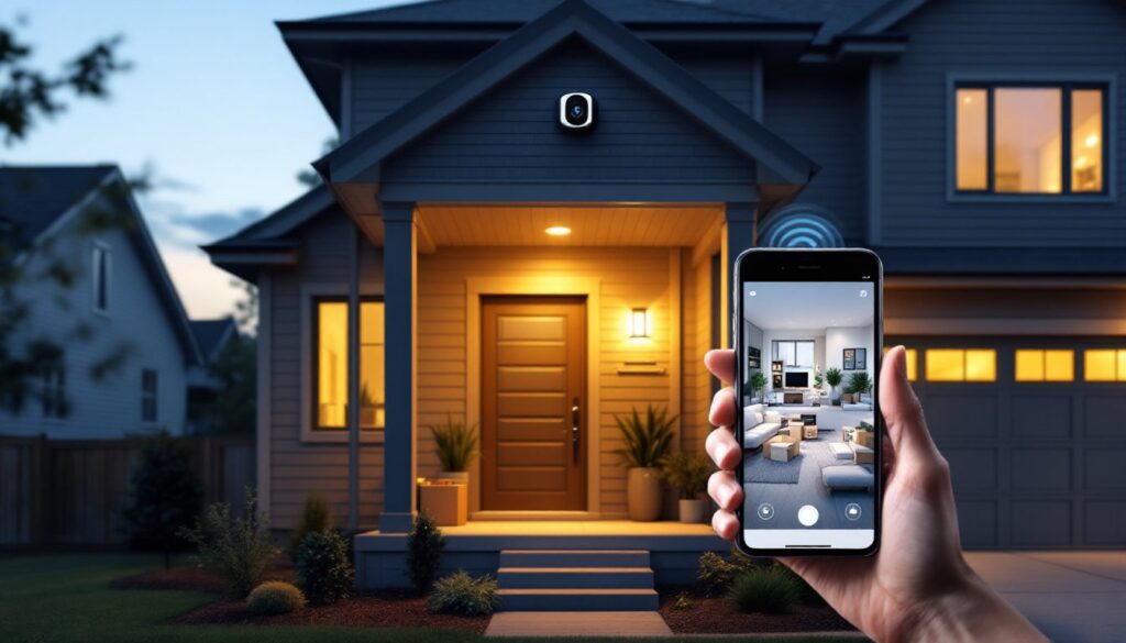 smart home security camera